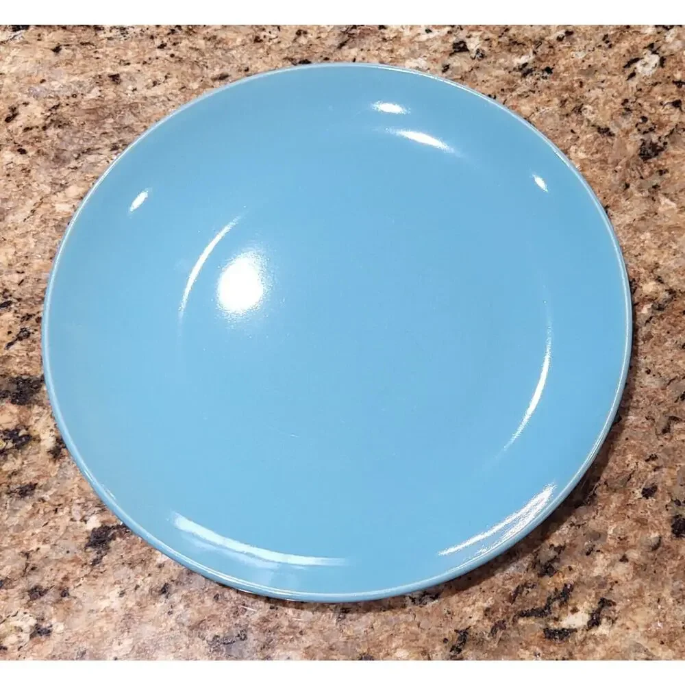 (Qty 1) Ikea Fargrik Turquoise Blue Salad Plate IKEA Of Sweden 21963